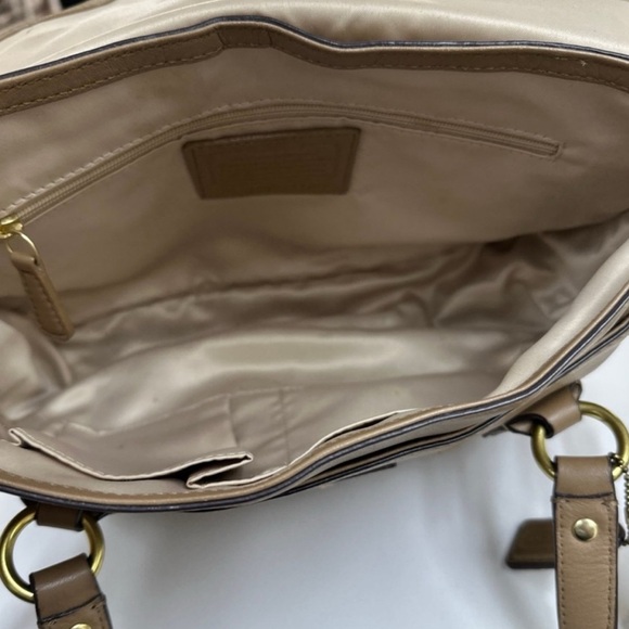 Leather vintage coach bag - Picture 6 of 10